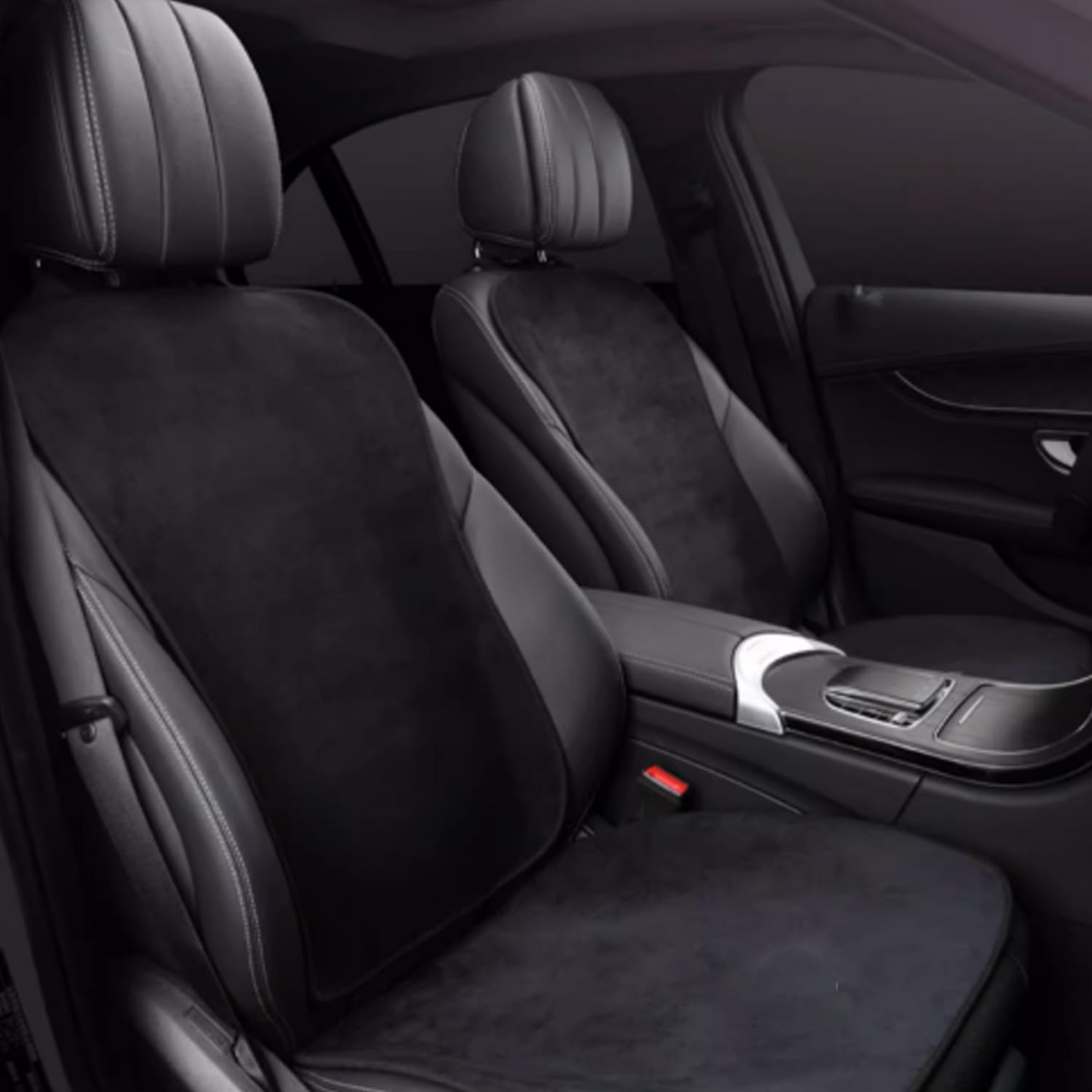 TOPABYTE Coussin de siège de voiture en flanelle pour tous les modèles Y modèle 3 et nouveau Highland 2024