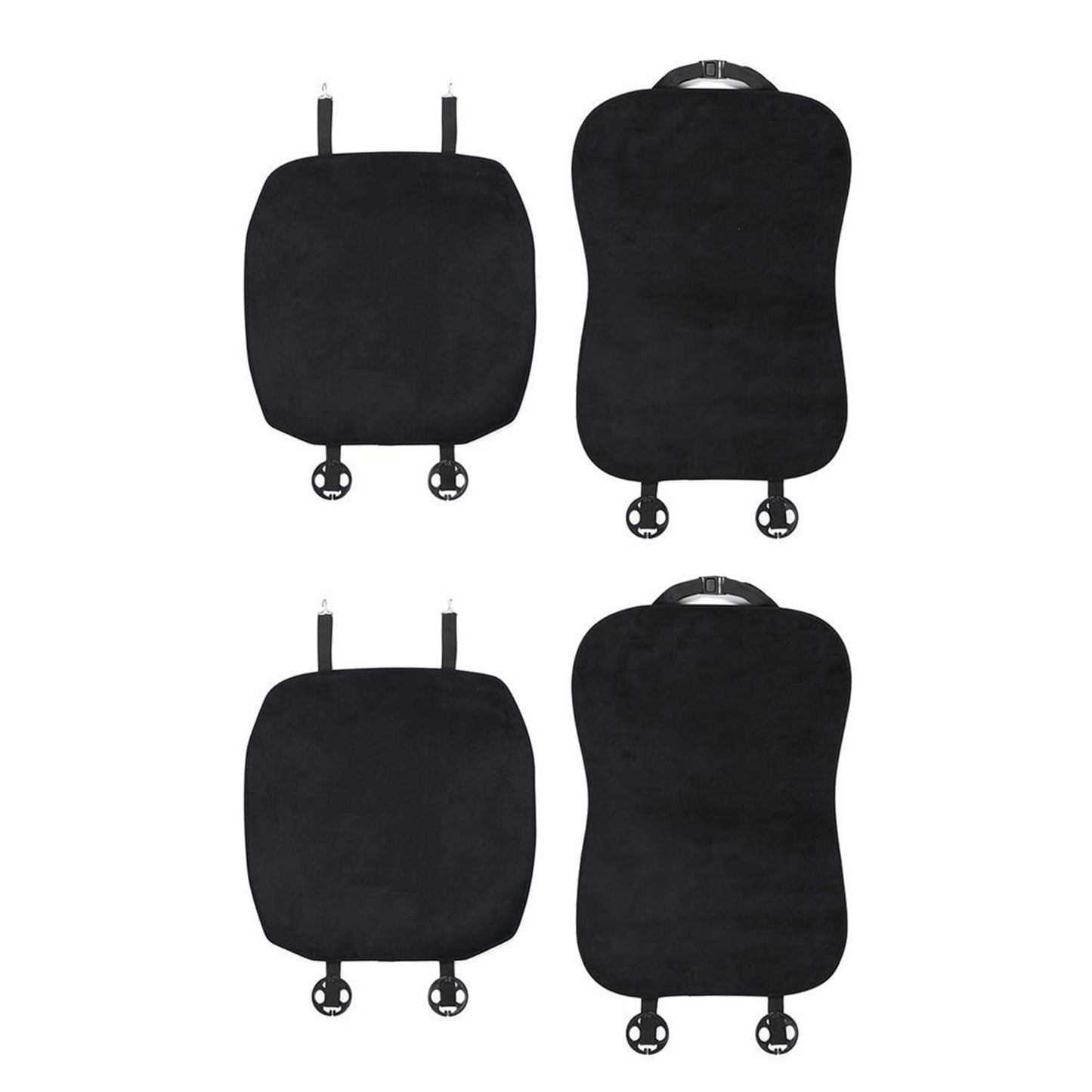 TOPABYTE Car Seat Flannel Cushion for All Model Y Model 3 and New 2024 Highland