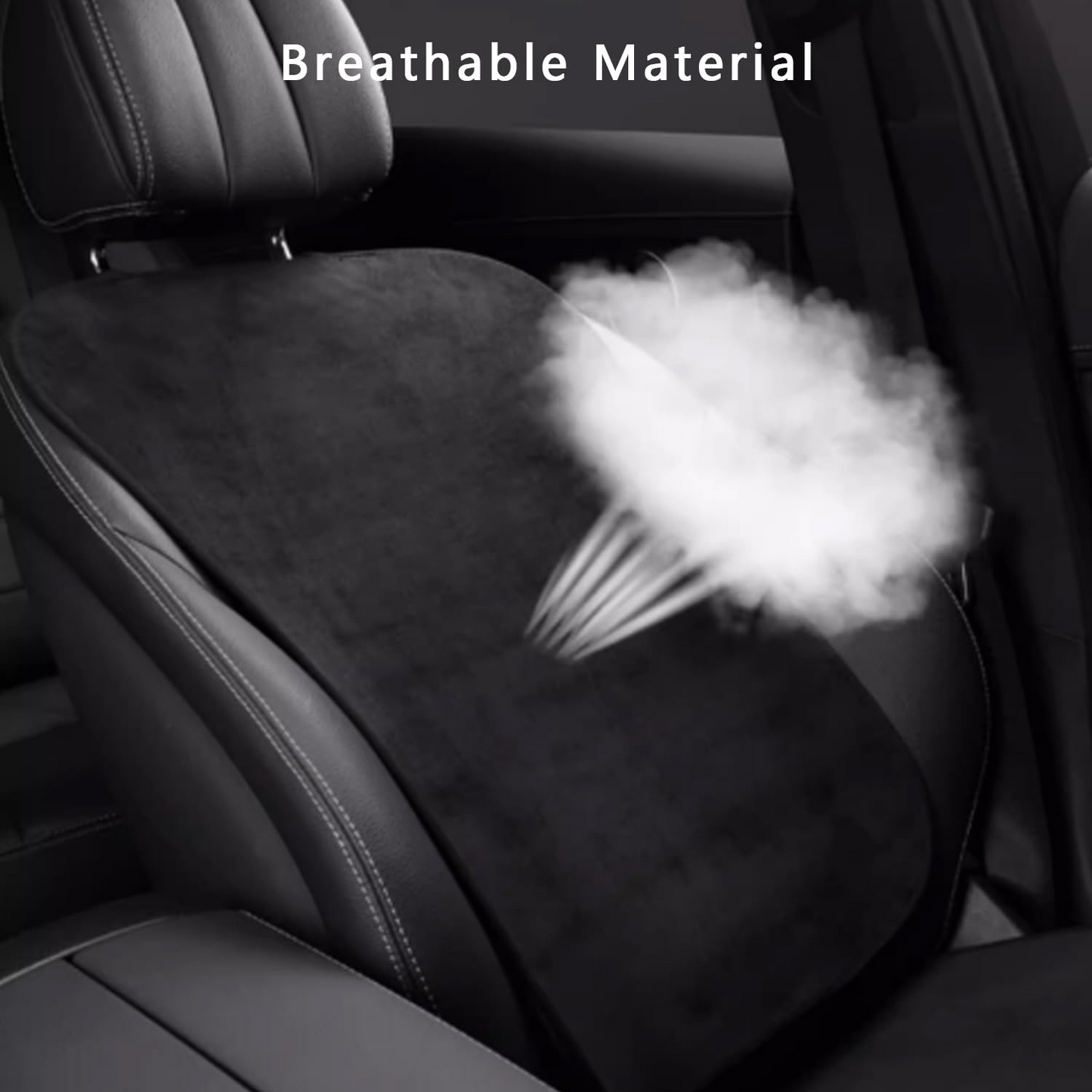 TOPABYTE Car Seat Flannel Cushion for Model 3 Y 2019-2025