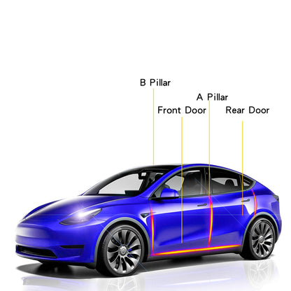 TOPABYTE Sunroof Rubber Seal Kit for All Model Y Model 3 Model S