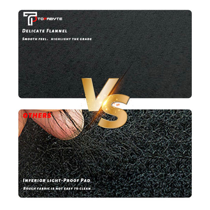 TOPABYTE Dashboard Mat for Model 3 Highland Premium Flannel Sun Protection