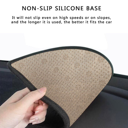 Topaoctet Dashboard Mat pour le modèle 3 Highland Premium Flannel / Suede Sun Protection