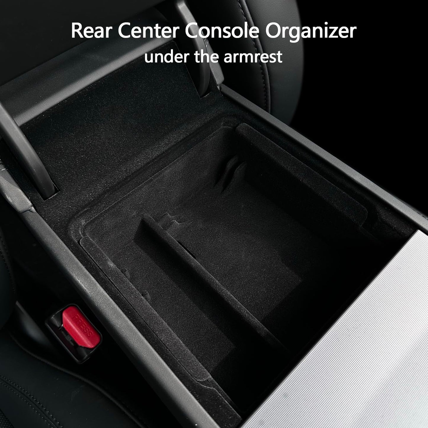 Topabyte Center Console Organizer dla Model Y Juniper & Model 3 Highland