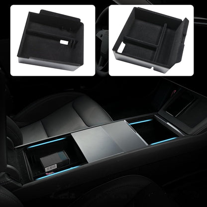 TOPABYTE Center Console Organizer for 2024 Model 3 Highland