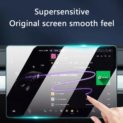 TOPABYTE Tempered Glass Screen Protector for Model 3 Y S X