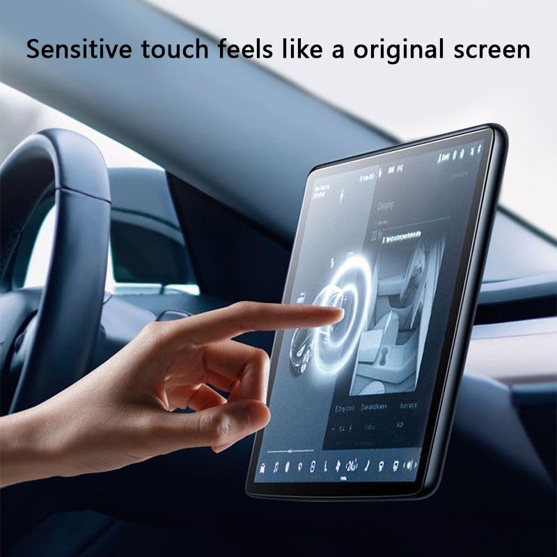 TOPABYTE Center Control Screen Protector for Model 3 Y S X Dashboard