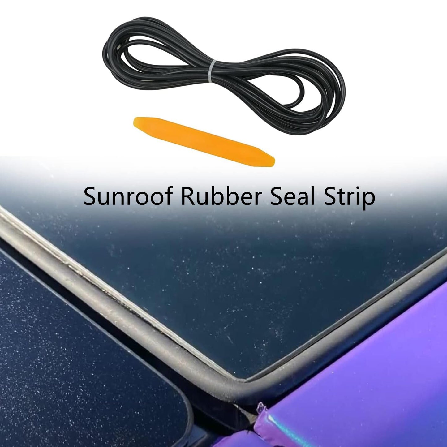 Topabyte Sunroof Rubber Seal Kit para todos o Modelo Y Modelo S