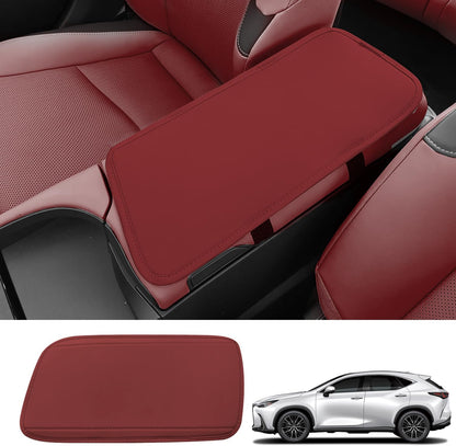 TOPABYTE Leather Center Armrest Box Cover for Lexus RX NX