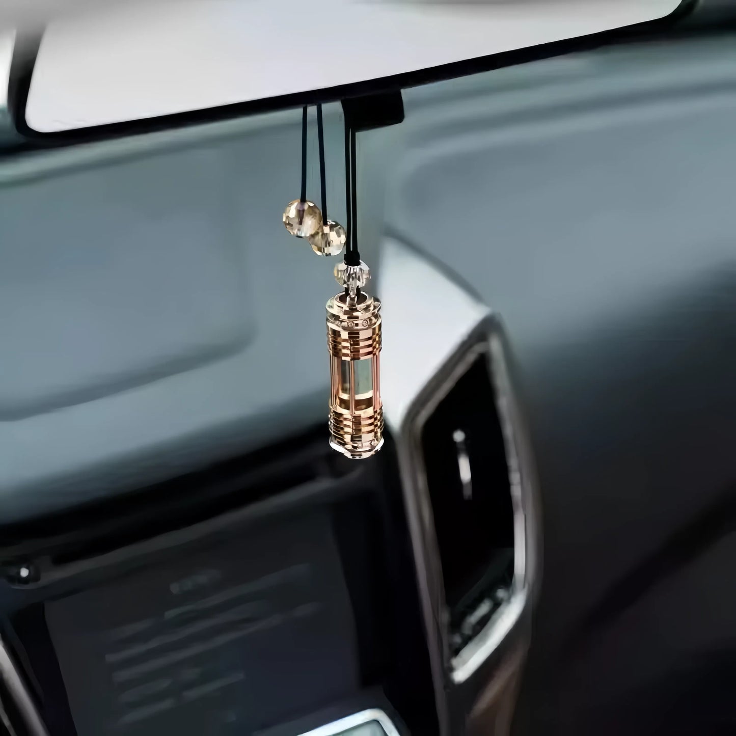 TOPABYTE Luxury Car Air Freshener Hanging Diffuser Universal for All Vehicles