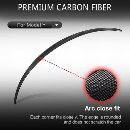 TOPABYTE Rear Spoiler Wing Lip for Model 3 (NOT for Highland) & All Model Y
