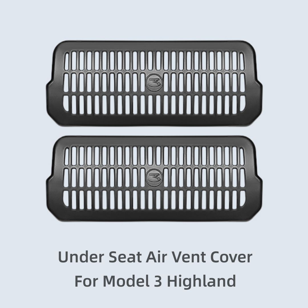 TOPABYTE Under Seat Air Vent Cover for Model 3 2017-2025