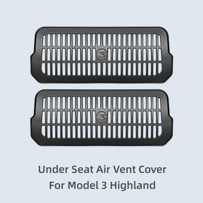 TOPABYTE Under Seat Air Vent Cover for Model 3 2017-2025