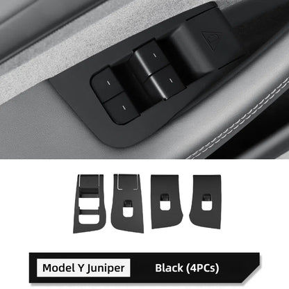 Pannello di copertura dell'interruttore di sollevamento della finestra in silicone topabyte per nuovo modello Y Juniper