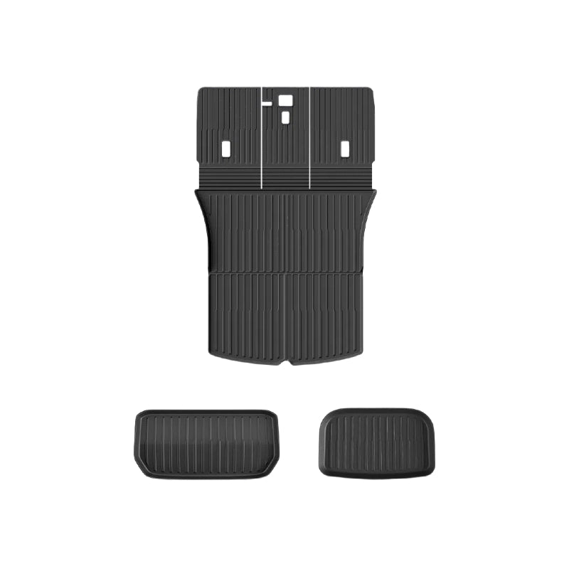 TopaByte TPE TPE FRANT ET TRUNT MATS PRÉTECTEUR DE SEAT arrière pour le nouveau modèle Y Juniper 2025+ (3 pièces)