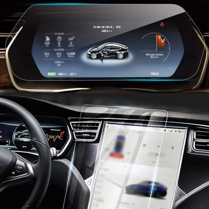 TOPABYTE Center Control Screen Protector for Model 3 Y S X Dashboard