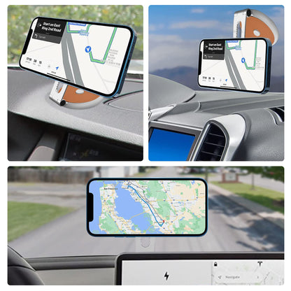 TOPABYTE Magnetic Retractable Car Phone Holder