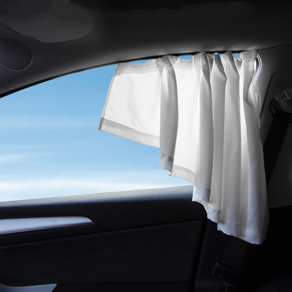 TOPABYTE Side Window Sunshade Privacy Curtain Blinds for Model 3 Model Y