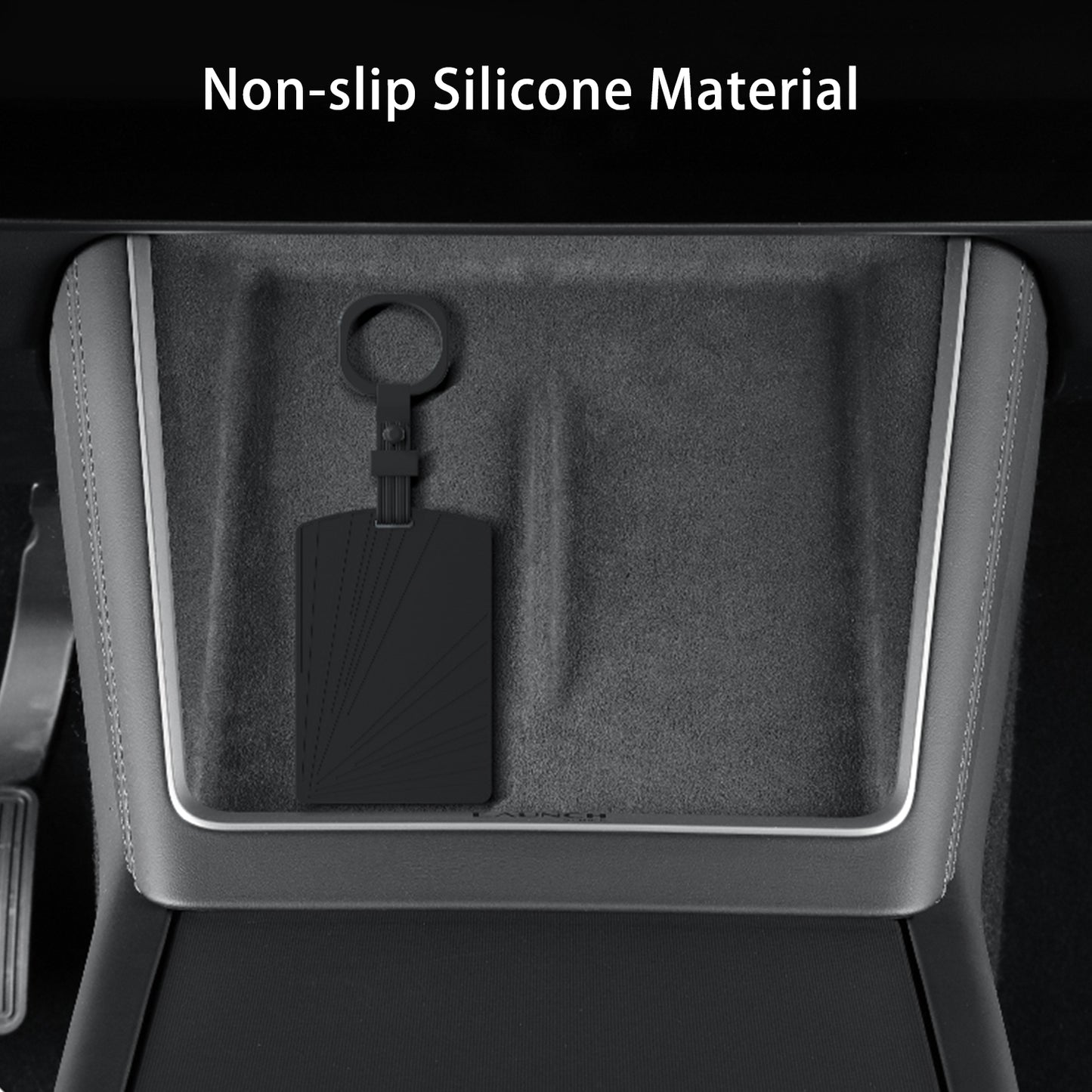 TOPABYTE Silicone Key Card Holder for Model 3YSX