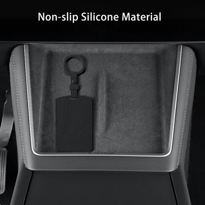 TOPABYTE Silicone Key Card Holder for Model 3YSX