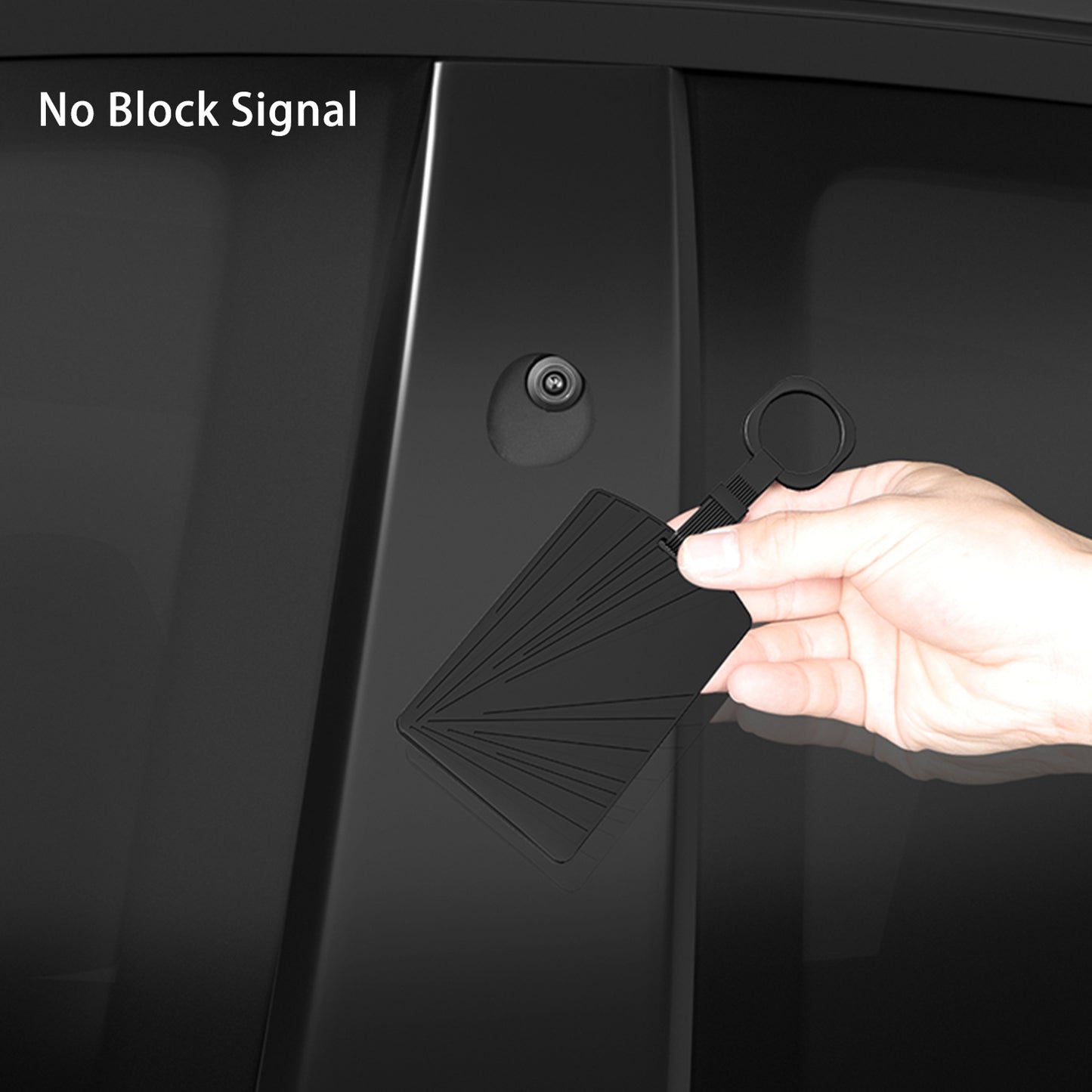 TOPABYTE Silicone Key Card Holder for Model 3YSX