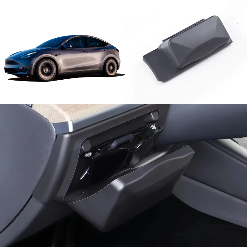 TopAbyte Sunglasses Holder Dashboard Storage Box para Modelo Y 2021-2024