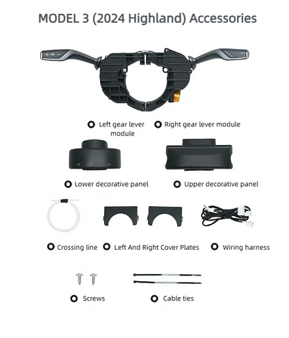 TOPABYTE Intelligent Gear Shifter for Model 3 Highland & Model S/X 2022+