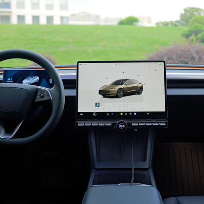 TOPABYTE Center Console Physical Control Button Multiple Functions for Model 3 Y and Highland
