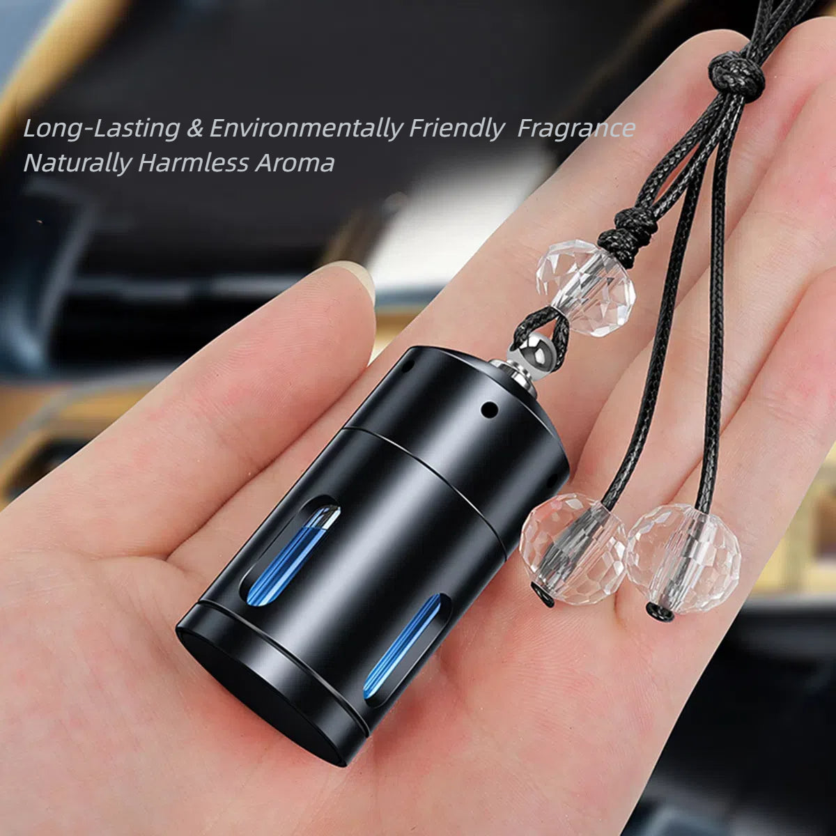 TOPABYTE Luxury Car Air Freshener Hanging Diffuser Universal for All Vehicles