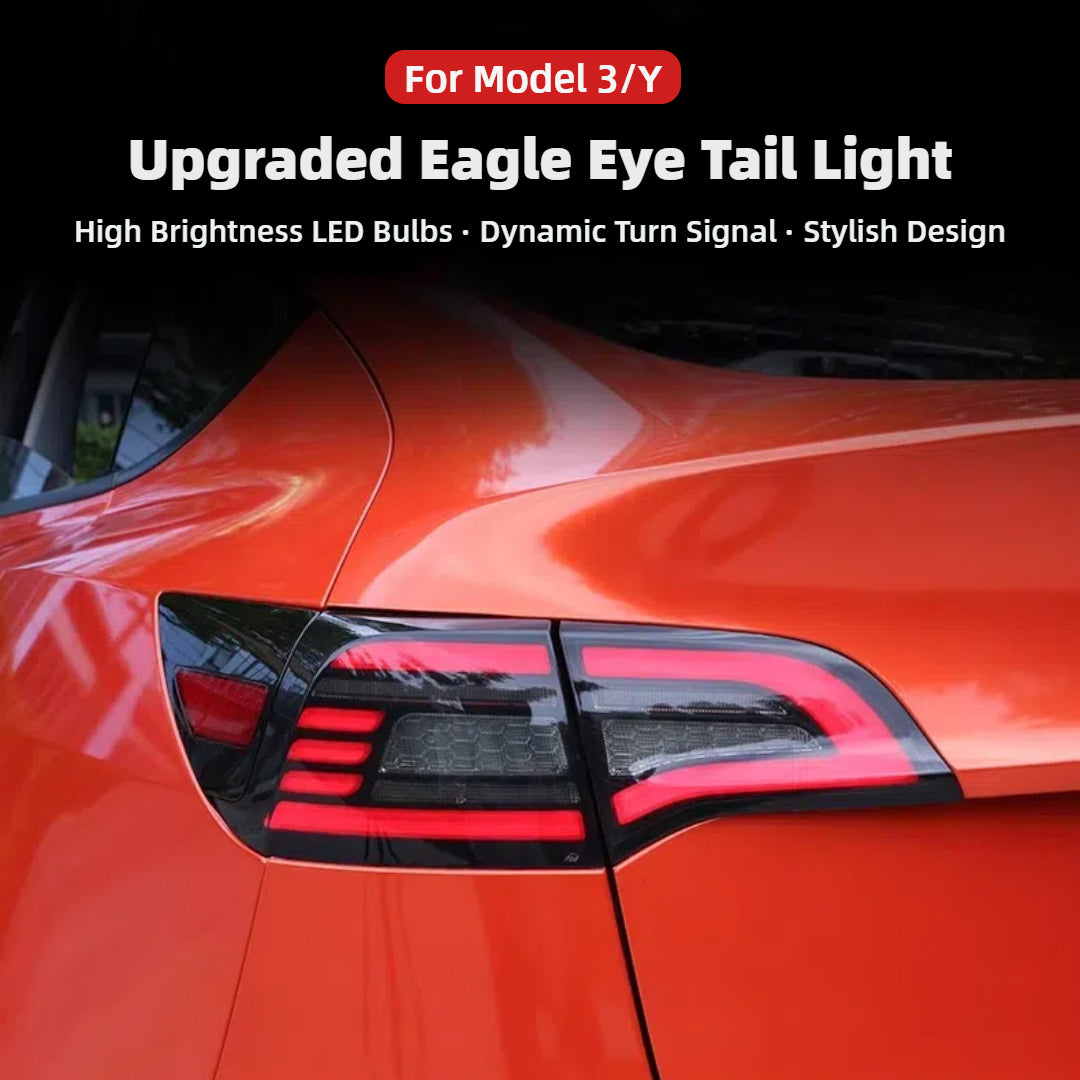 TOPABYTE Eagle Eye Tail Lights for Model 3/Y