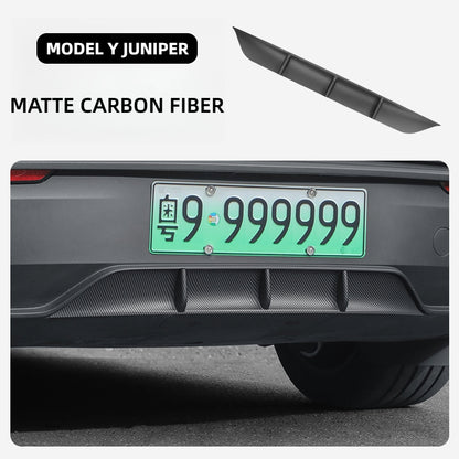 TOPABYTE ABS Car Rear Bumper Diffuser Lip Protection for New Model Y Juniper 2025+