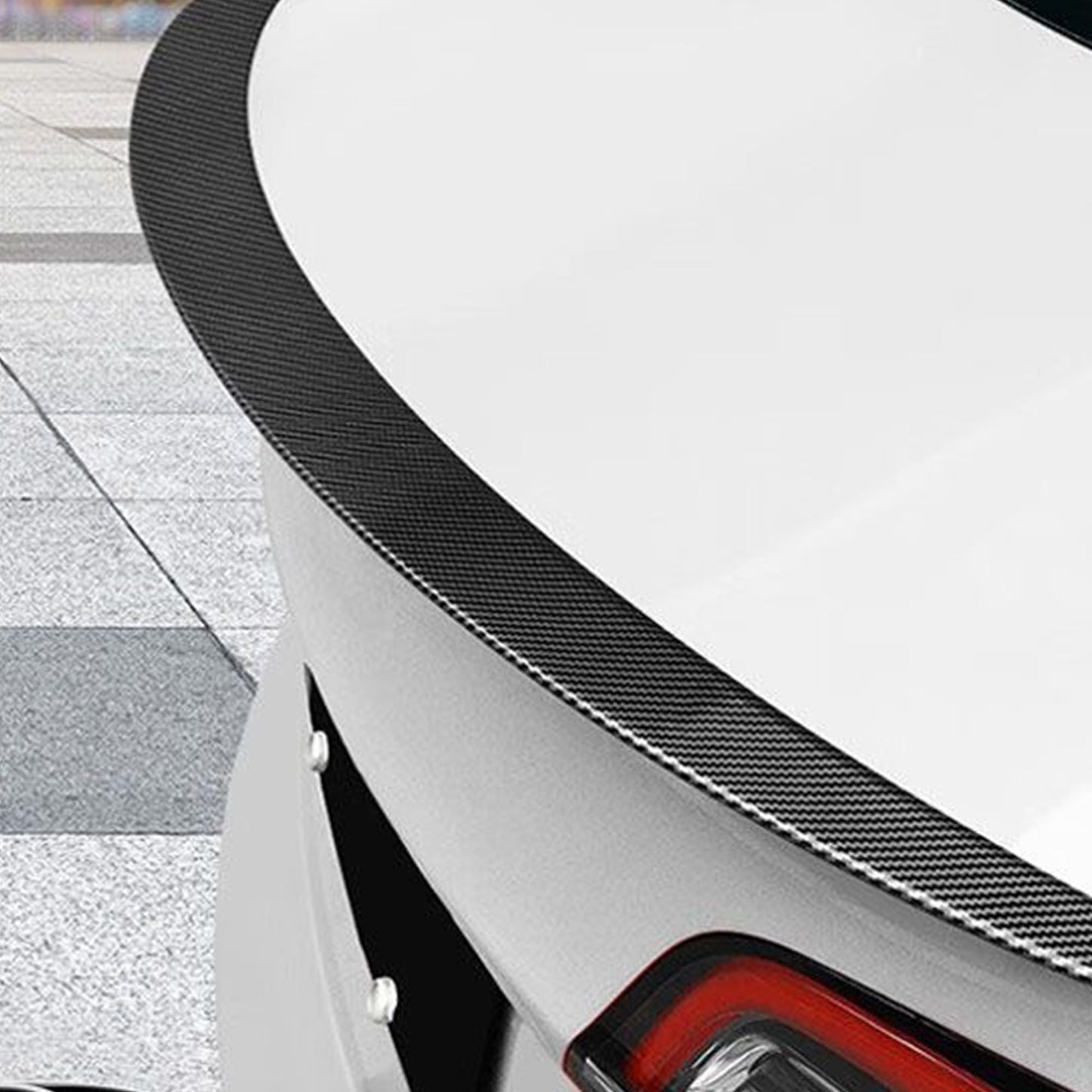 TOPABYTE Rear Spoiler Wing Lip for Model 3 (NOT for Highland) & All Model Y