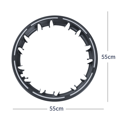 TOPABYTE All-In-One Rim Protector with Luminous Strip for Model 3 Highland 18-Inch Photon Wheels (4PCs)