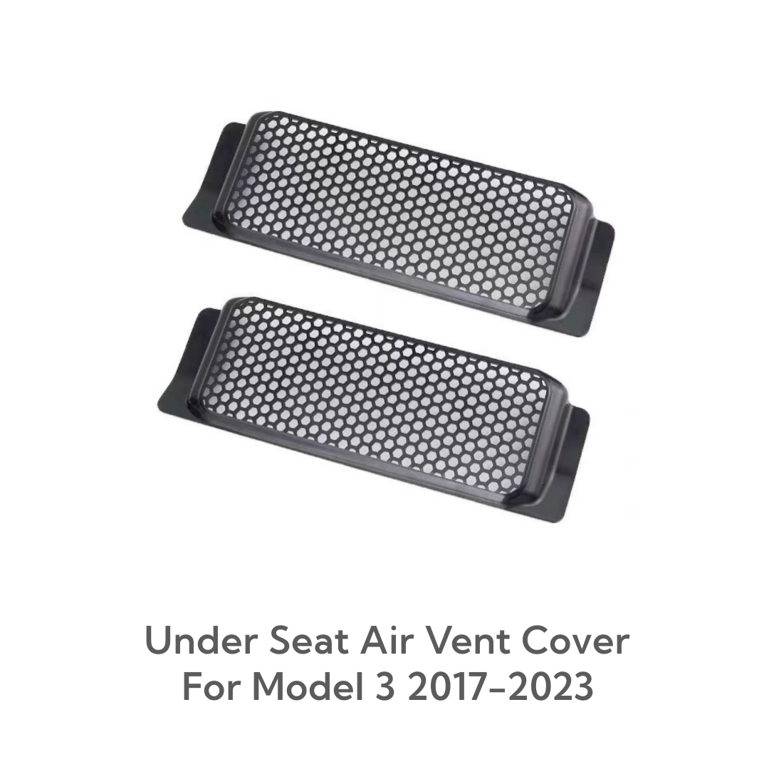 TOPABYTE Under Seat Air Vent Cover for Model 3 2017-2025